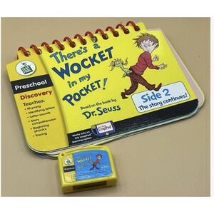 My First LeapPad Leapfrog  Books and Cartridge There's A Wocket In My Pocket
